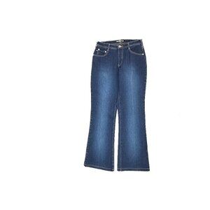 Express Bootcut Women's size 8 Dark Wash Blue Denim Jeans